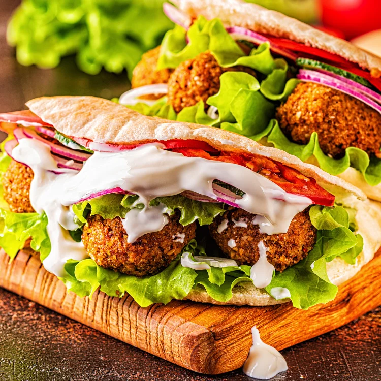 Hamilton's Finest Falafel Wrap